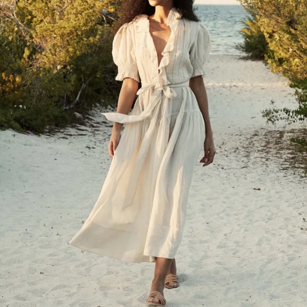 Doen Poet Dress in Marble